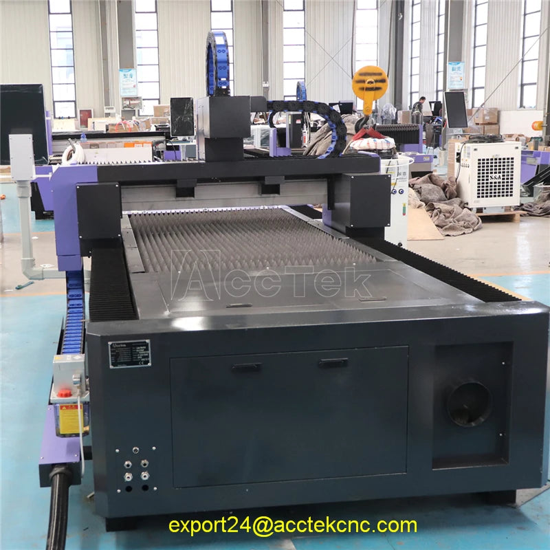 2024 Au3tech Controller And Head 1000W 1500W 2000W 3000W 6000W Fiber CNC Metal Laser Cutting Machine 1020 With CE Certification