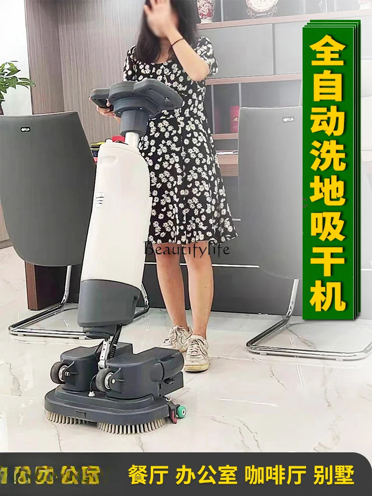 Hotel Villa Commercial Household Small Washing Machine Hand Push Suction Mop Integrated