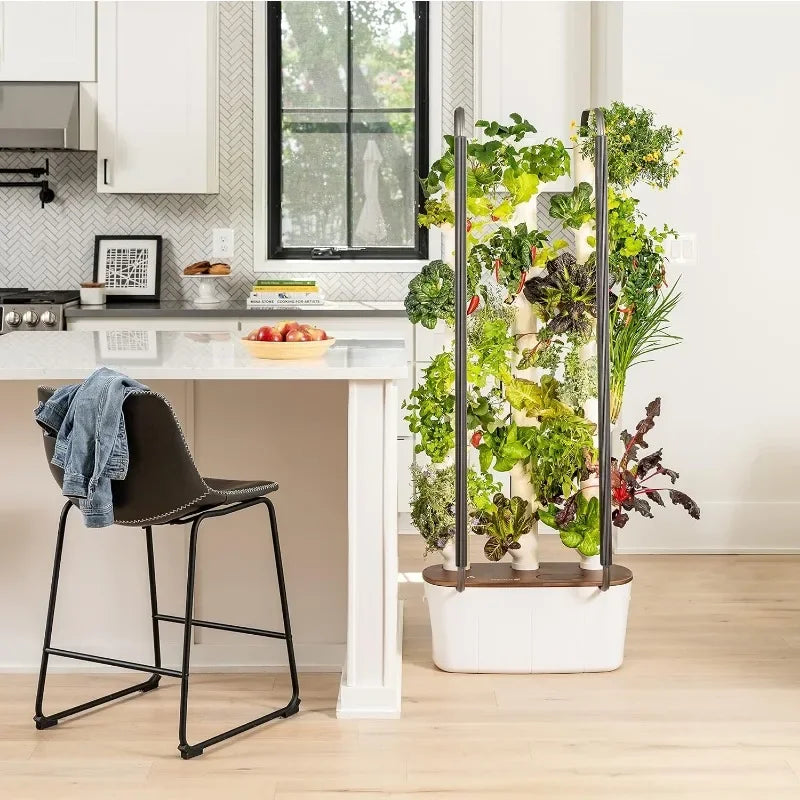 Gardyn 3.0 Hydroponics Growing System & Vertical Garden Planter | Indoor Smart Garden| Includes 30 Non-GMO Indoor Plants