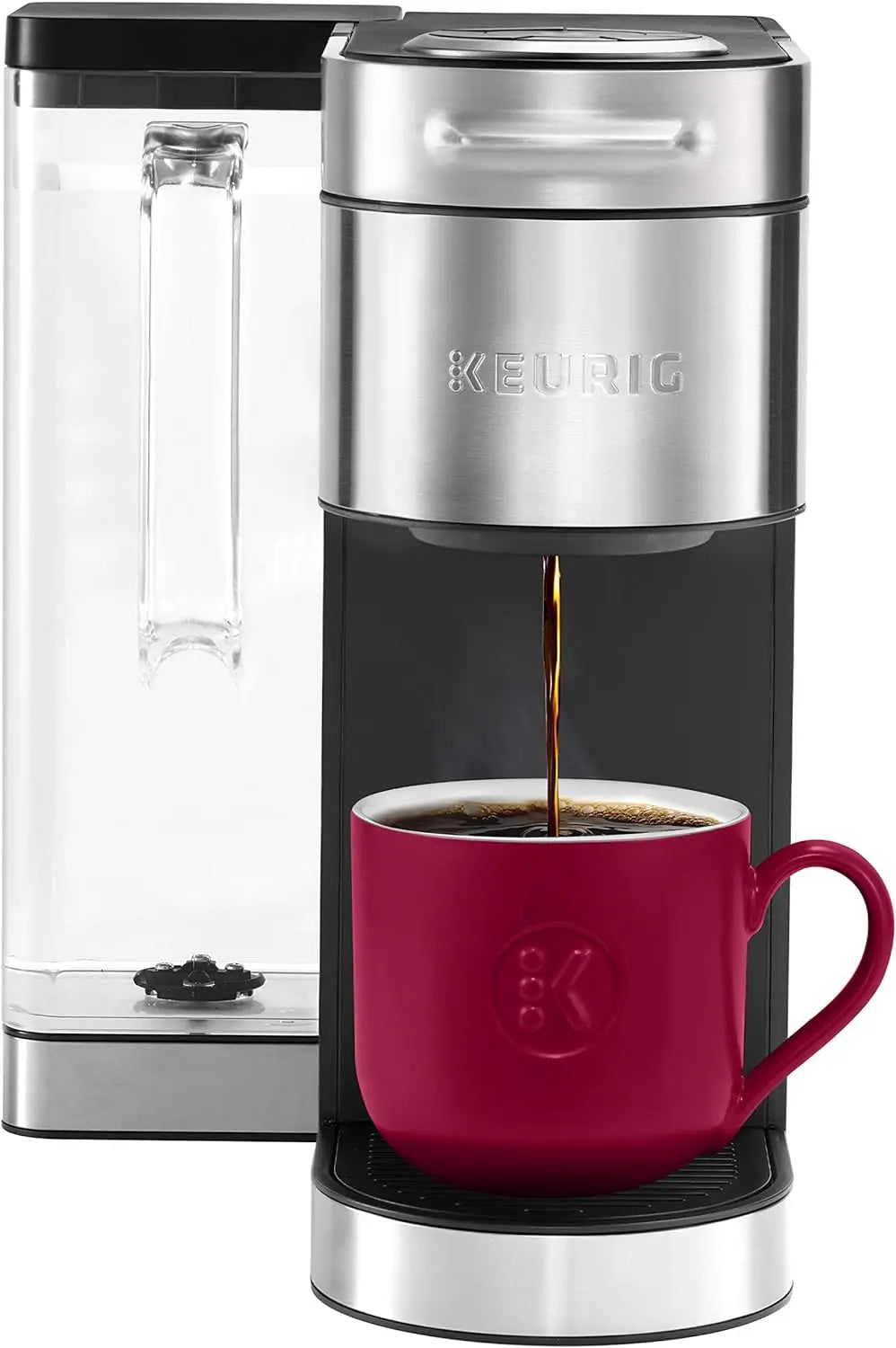 Keurig® K-Supreme Plus Single Serve K-Cup Pod Coffee Maker MultiStream Technology Stainless Steel K-Mini Single Serve Coffee