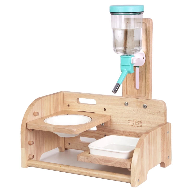 automatic hanging feeding bowl, water bottle, pet supplies