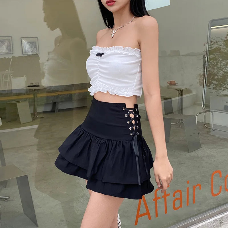 High Waist  Mini Skirt  Club Wear  Mini Skirt