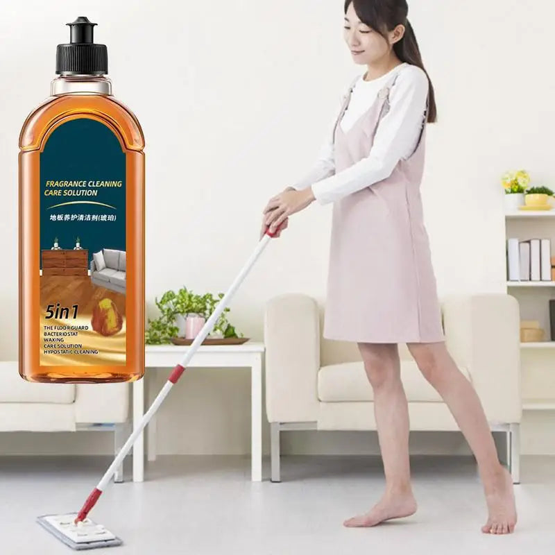 Hardwood Floor Cleaner 500ml All-Purpose Wall Wood Floor Cleaner Gentle Rejuvenates Floor Cleaner For Tile Floors Wooden