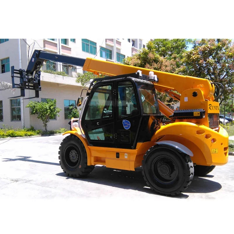 YG Telescopic Handler Telehandler 8 Meters Lifting Height Forklift Hydraulic Off Road Boom 4x4 All Terrain Diesel Enginee Loader