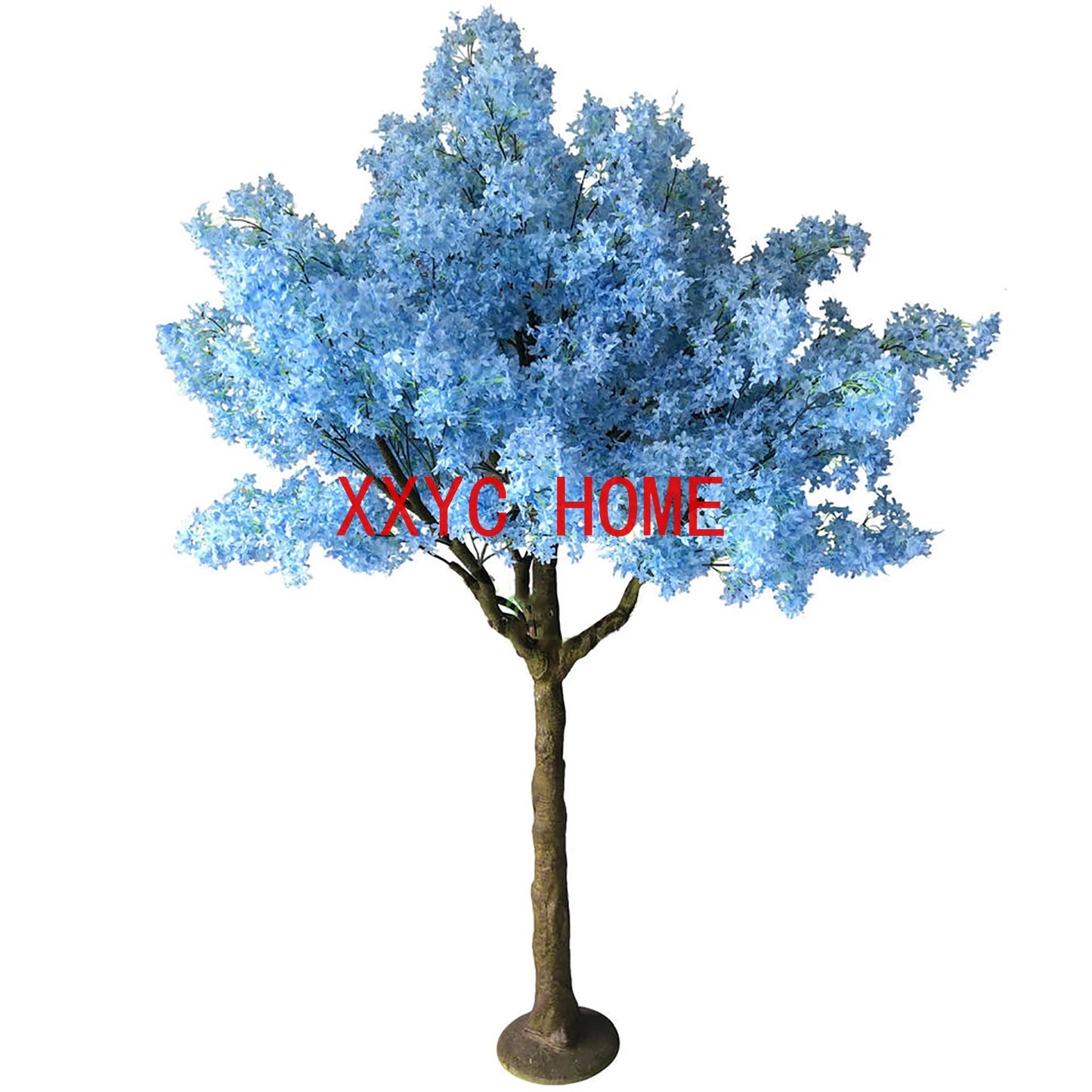 15PCS Artificial Cherry Blossom Trees for Indoor Outdoor Home Office Party Wedding Artificial Plant 1.5M