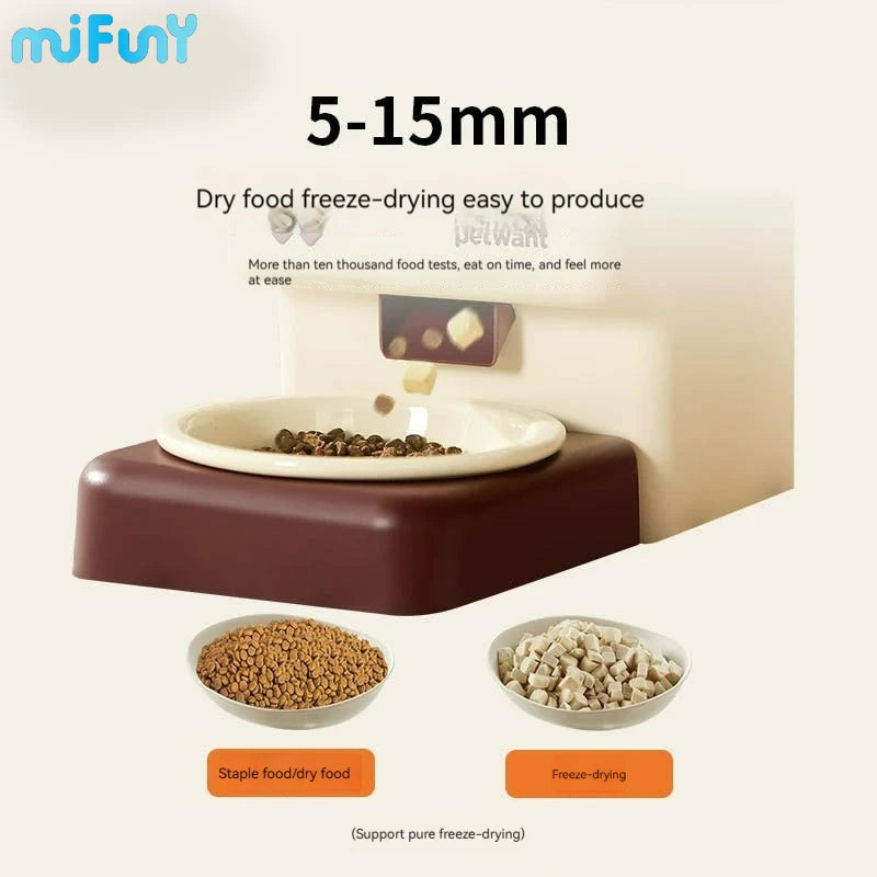 Automatic Pet Feeder Water Dispenser Cat Dog Food Dispenser App Smart Remote Control Regular Meal Cats Bowl Pet Products