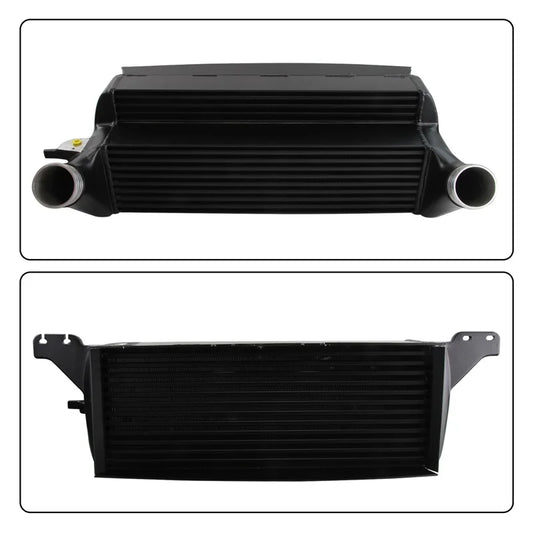 Tuning Competition Intercooler  EVO1 Fits For F*ord Mustang 2.3L EcoBoost 2015 + Silver/Black