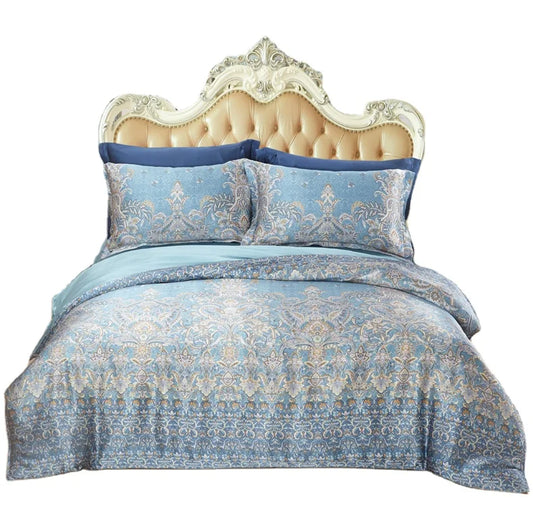 100% SILK 16 Mm 19 Mm 22 Mm Popular Oeko-tex Custom Mulberry Silk King Size Bed Duvet Cover Bedding Set