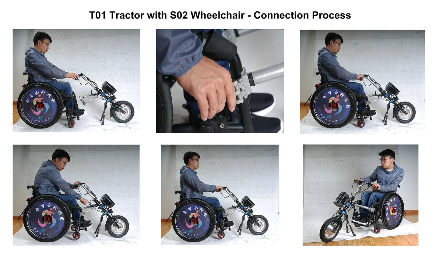 new product ideas 2024 Electric drive head trailer electric scooter bike motorcycles atvs hand cycle for disable