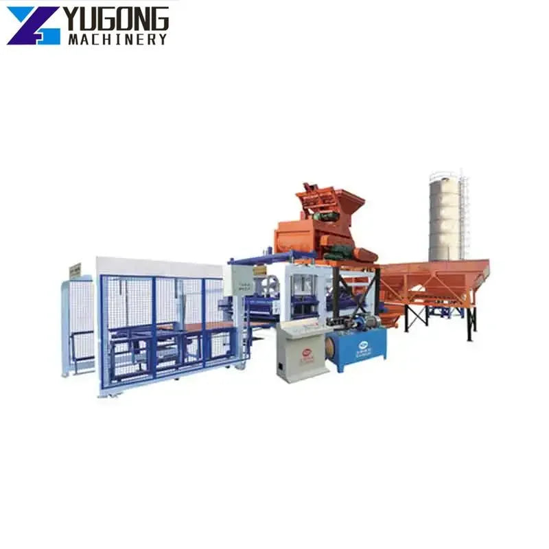 YG Small Concrete Block Plant Profitable Brick Making Machine Price Cheap Moving Concrete Hollow Flower Pot Brick Block Machine