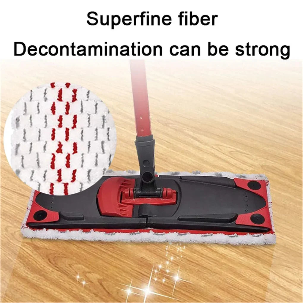 High Quality Microfiber Floor Mop Pads Reusable Flat Spin Mop Cloth Replacement for Vileda UltraMax Quick Drying Machine Washabl