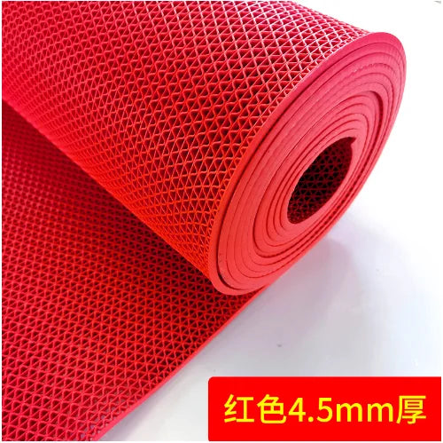 Large Size Thicker 4.5mm Bathroom Anti Slip Mat Toilet Honeycomb Carpet Floor Mat Bathroom Hotel Home Shower Bathroom