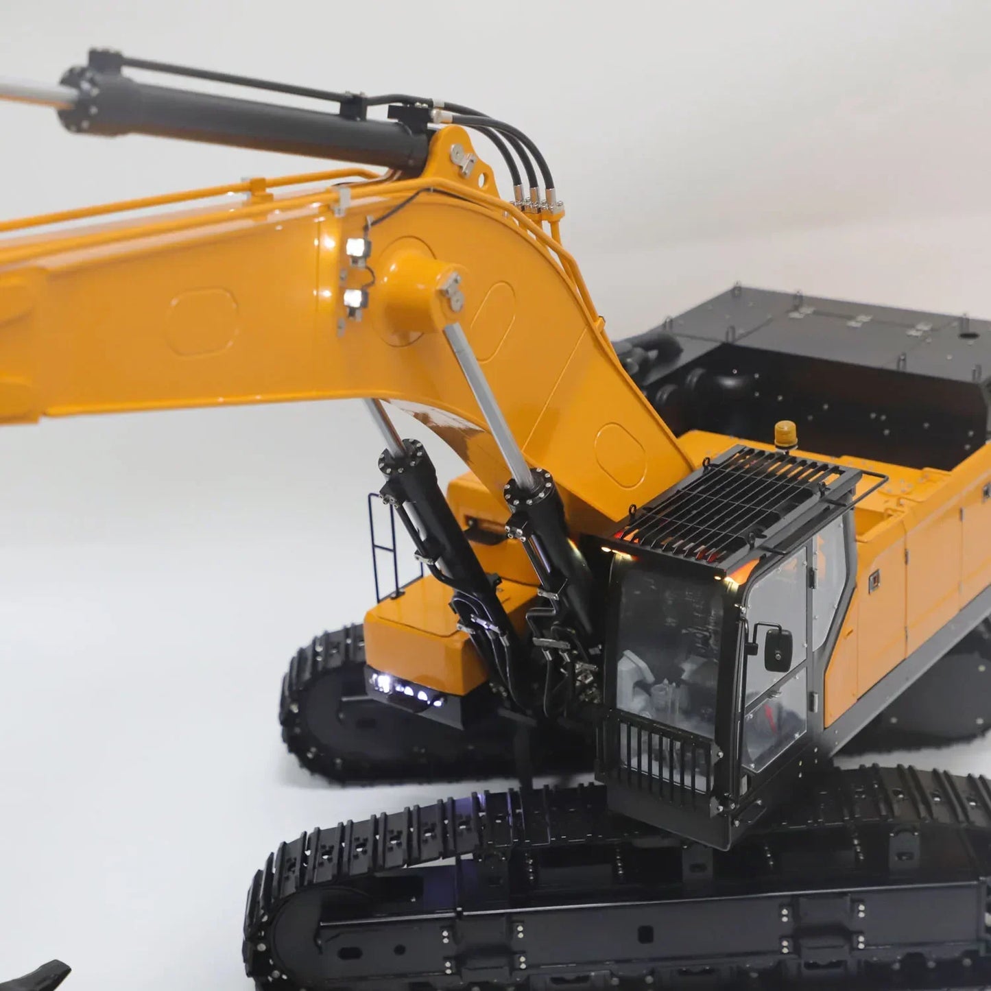 KABOLITE SY980H RC Excavator 1/14 K980 Hydraulic RC Excavator Metal Model Heavy Engineering Remote Control Car Adult Toy