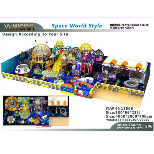 YLWCNN Customized Made Kids Indoor Playground Ball Pool Slide Game Spider Tower Game Equipment Amusement Electric Game Paradise