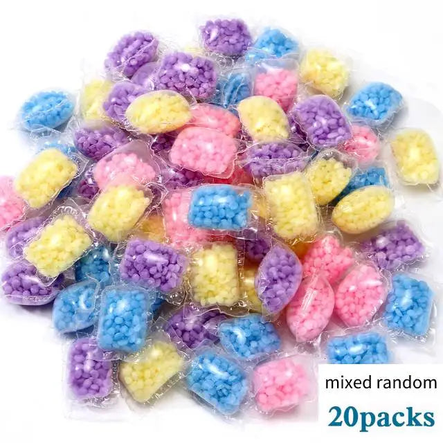 10/20pc Laundry Fragrance Beads Granule Water Soluble Softener Pods Laundry Scent Booster Aromas Boosting Clothes Aromatherapy