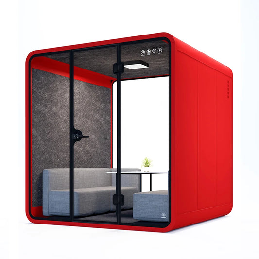Telephone Booth Space Silence Pod Coworking Space Acoustic Cabin Soundproof Office Pod