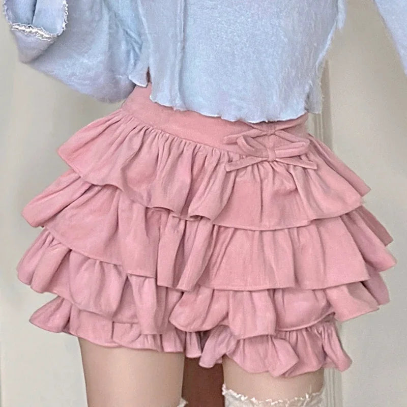 Spring Autumn Women's Outfits Off-Shoulder Top and Skirt Set Sweet Cute Fashion Casual Two Piece Sets for Lady 2024 New