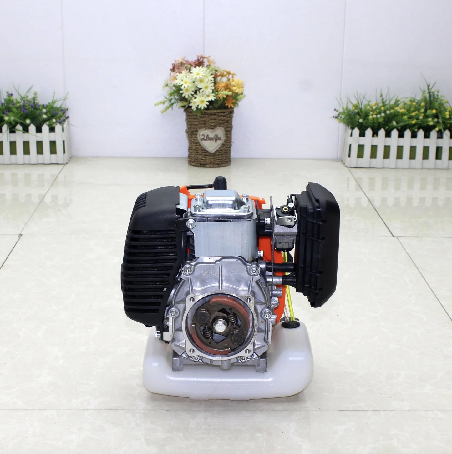 144 Four-stroke Gasoline Engine1.5KW for Brush Cutters, Ground Drills and Tillers 53.2CC 6800R/MIN