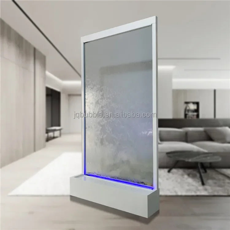 Customized self standing indoor water fountain waterfall