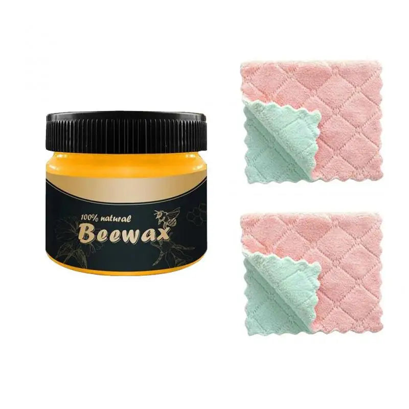 New Wood Seasoning Beewax Multipurpose Furniture Care Polish Cleaner for Floor Tables Cabinets Easy to Use All-Purpose Cleaner