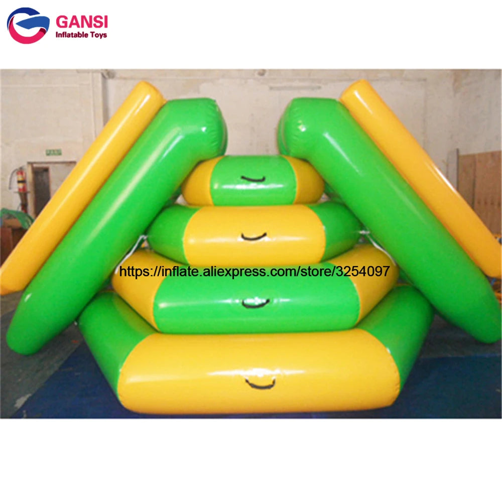 Inflatable Dock Sea Lake Floating Pontoon Commercial Inflatable Water Slide