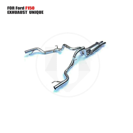 UNIQUE Stainless Steel Exhaust System Performance Catback is Suitable for Ford F150  2013-2019   Car Muffler