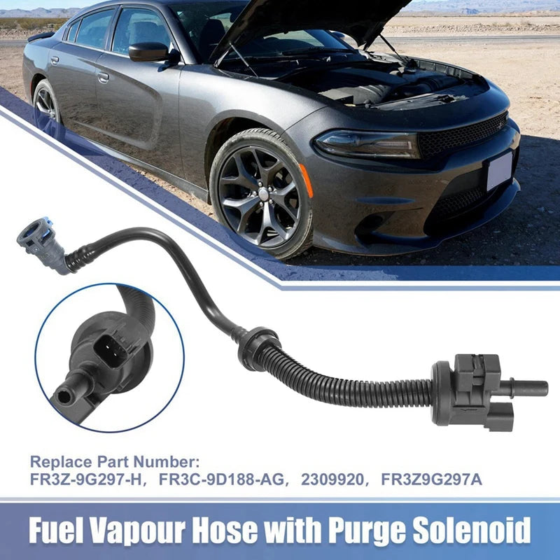 New For Ford Mustang 2.3L 2015-2020 Ecoboost Hose Fuel Vapour Purge Solenoid FR3Z-9G297-H FR3Z9G297H