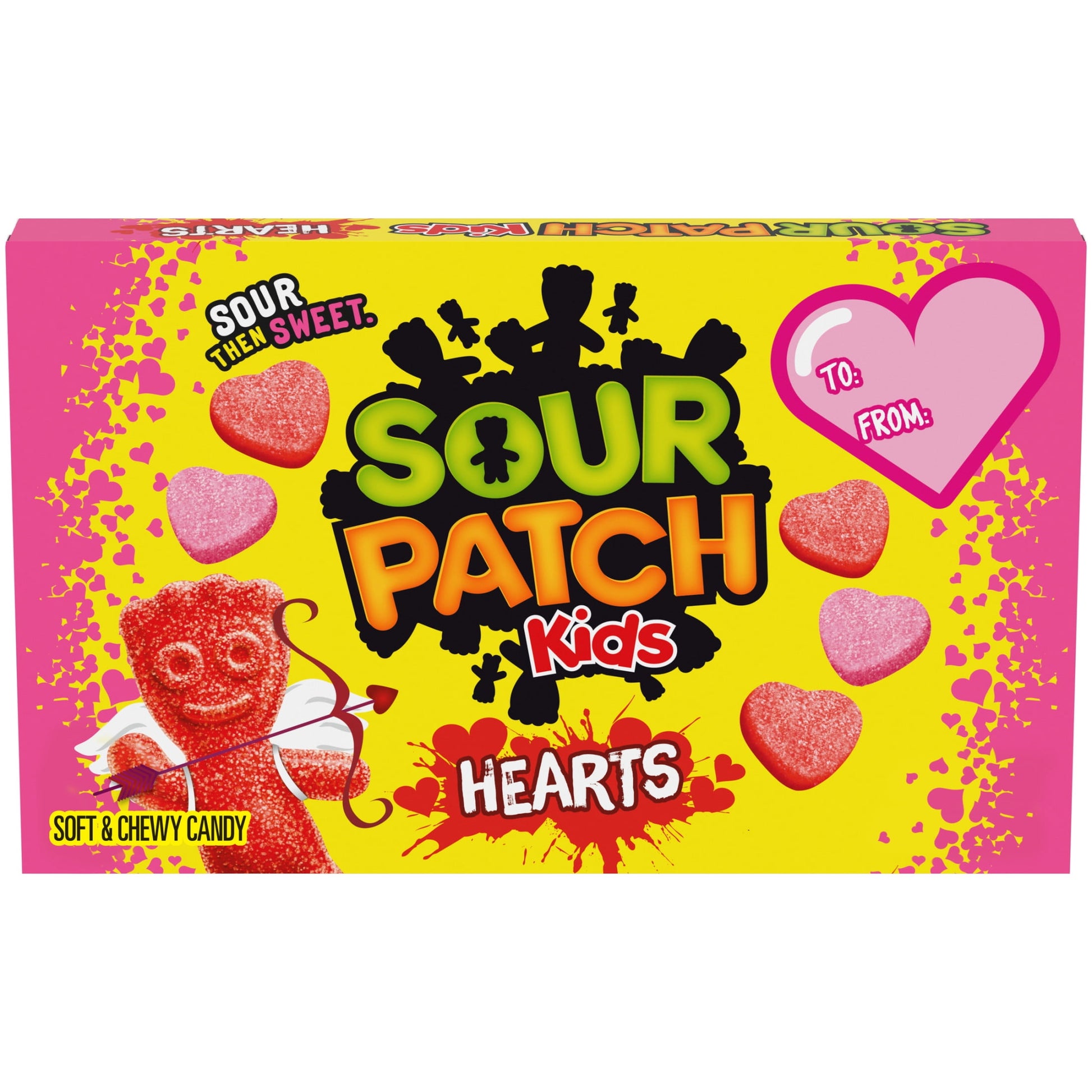 Soft & Chewy Valentines Day Candy Hearts, 3.1 Oz