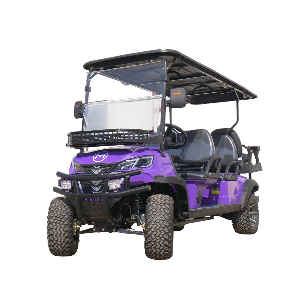 Best Price Lithium Battery Club Car 72V Adults Scooter Solar Panels Powered 4 6 Seater Off Road Beach Buggy Electric Golf Cart