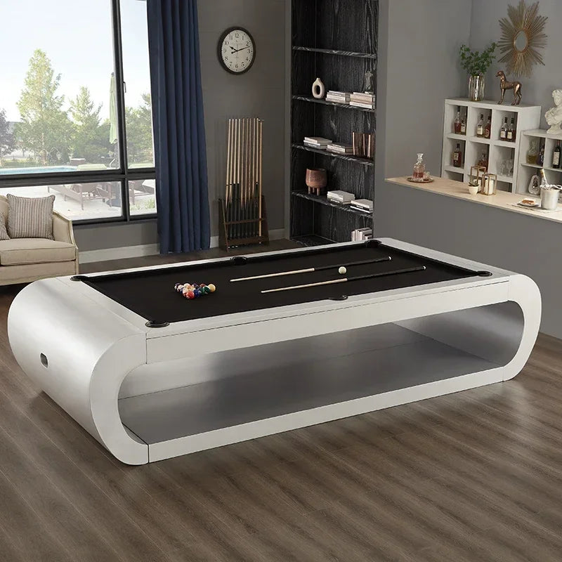 High-grade solid wood household standard pool table billiard table multifunctional triad custom adult light the luxury of modern