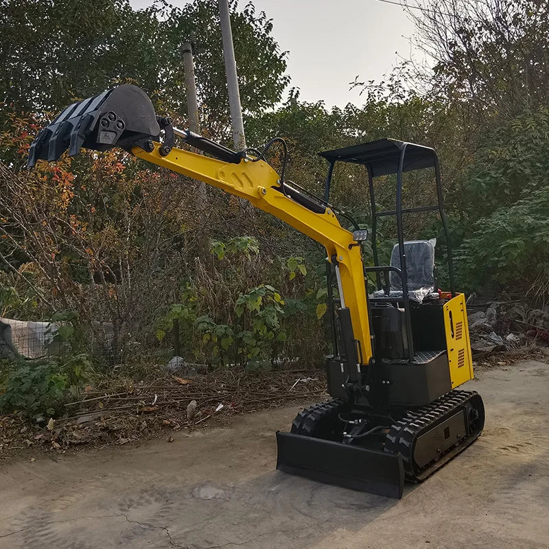 Mini excavator agricultural excavator cheap 15 hydraulic operation optional open environment excavation customized