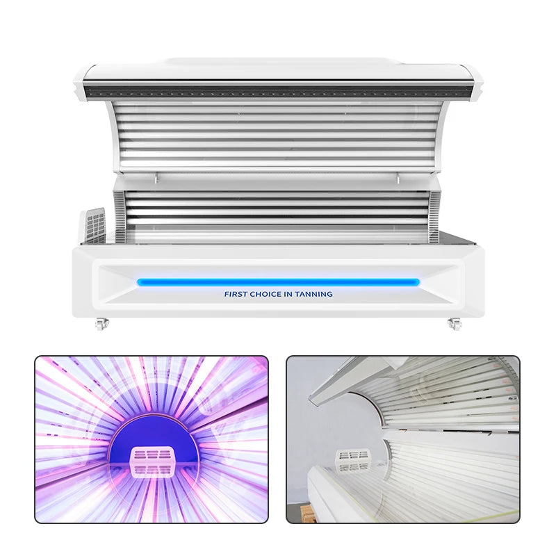 Tanning and sunbathing cabin full body  blue light 450nm ultraviolet rays to promote body circulation