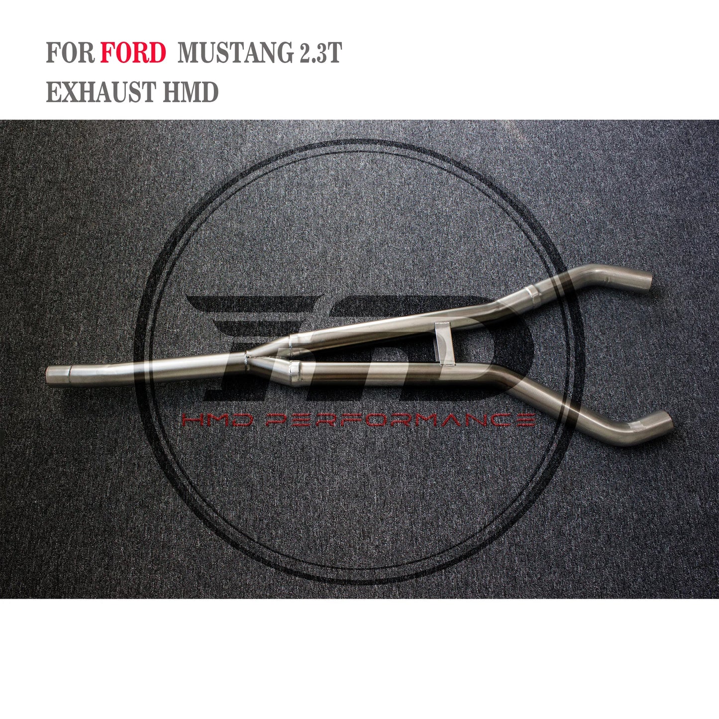 HMD Exhaust System For Ford Mustang 2.3T Exhaust Catback Valve Exhaust Performance Upgrade