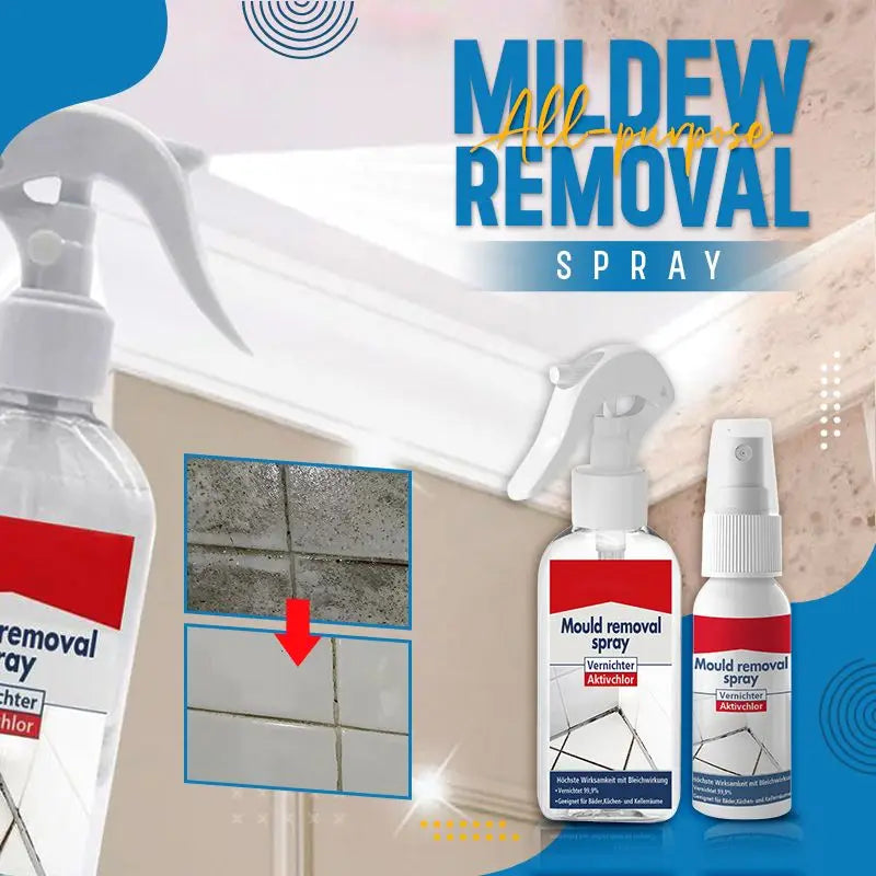 Mildew Removal Spray All-purpose Active Foam Mildew Cleaner Mold Stain Remover Spray For Wall Wood Floor Bathroom Tile Mattress