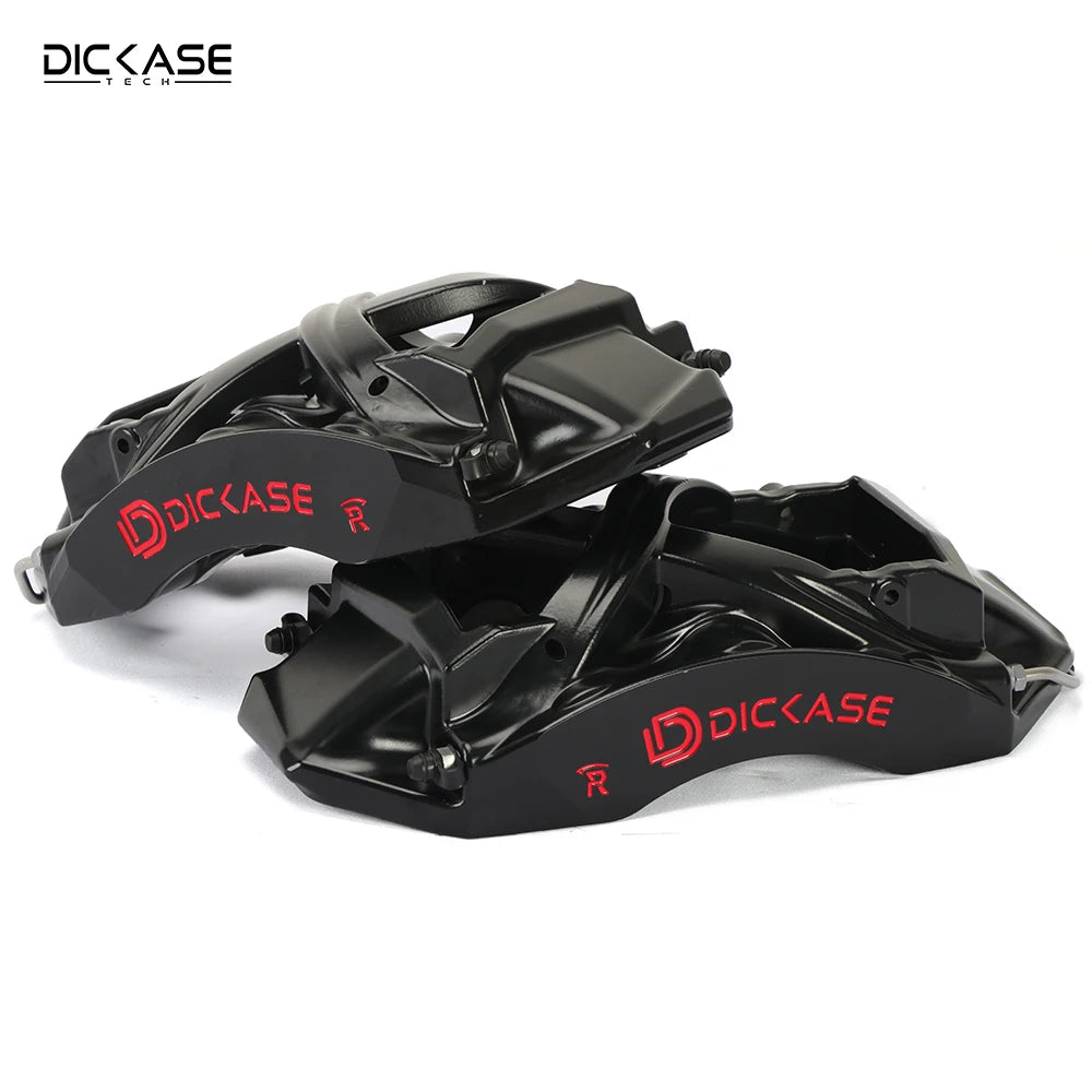 Dicase High Performance 6 Pot Big Brake Caliper Kit with High Carbon Alloy Disc Rotor for Ford Focus St 225 Mk2