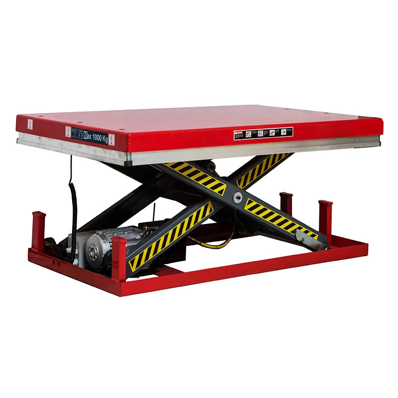 High Performance  Wheeled Portable Flexible Hydraulic Work Table for Constructions