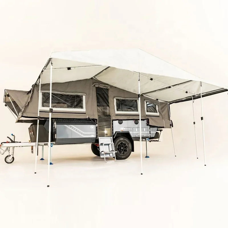 Australia Hot Sale TC Canvas 4x4 Off Road Caravan RV Trailer Tent for Camping