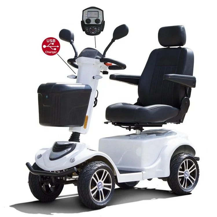 elderly mobility handicap electric scooters 4 wheel for the disabled heavy duty