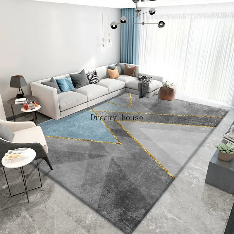 Rugs and Carpets for Home Living Room Rugs for Bedroom Decoration Geometric Soft Nordic Luxury LIVE ROOM area Rug floor mats