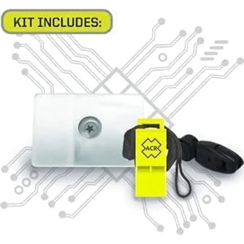 ACR ResQLink View GPS Personal Locator Beacon Survival Kit