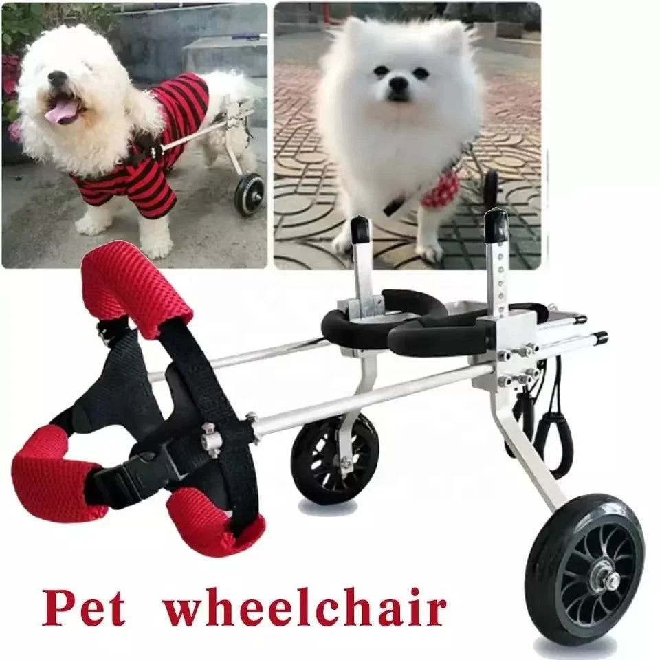 Wheelchair Adjustable Dog  Pet Mobility Dog Wheelchair for Handicapped Pet Dog wheelchair