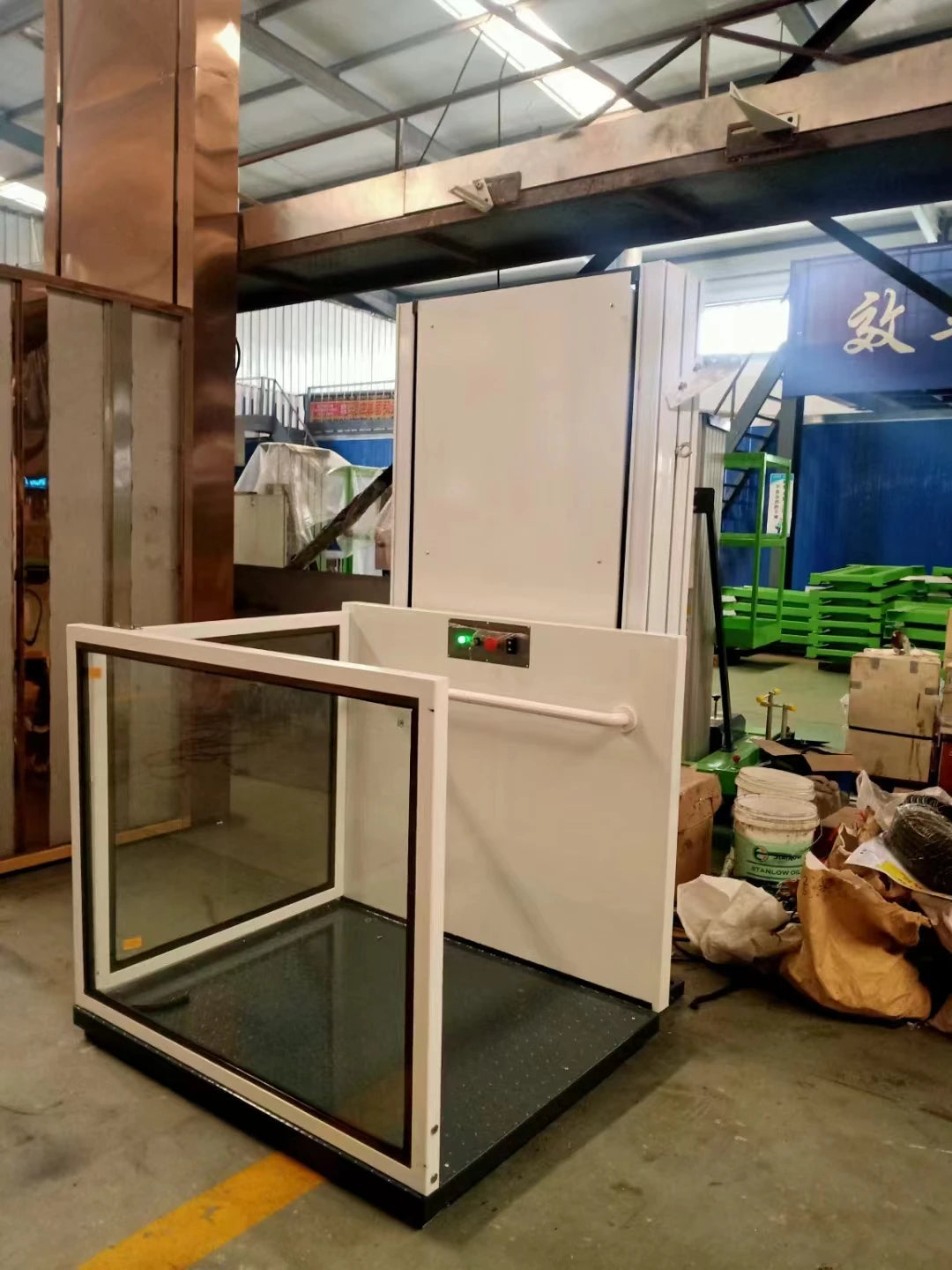 Wheelchair-Lift-House Hydraulic-Lift Vertical 6m CE  Ce-Iso Made-In-China
