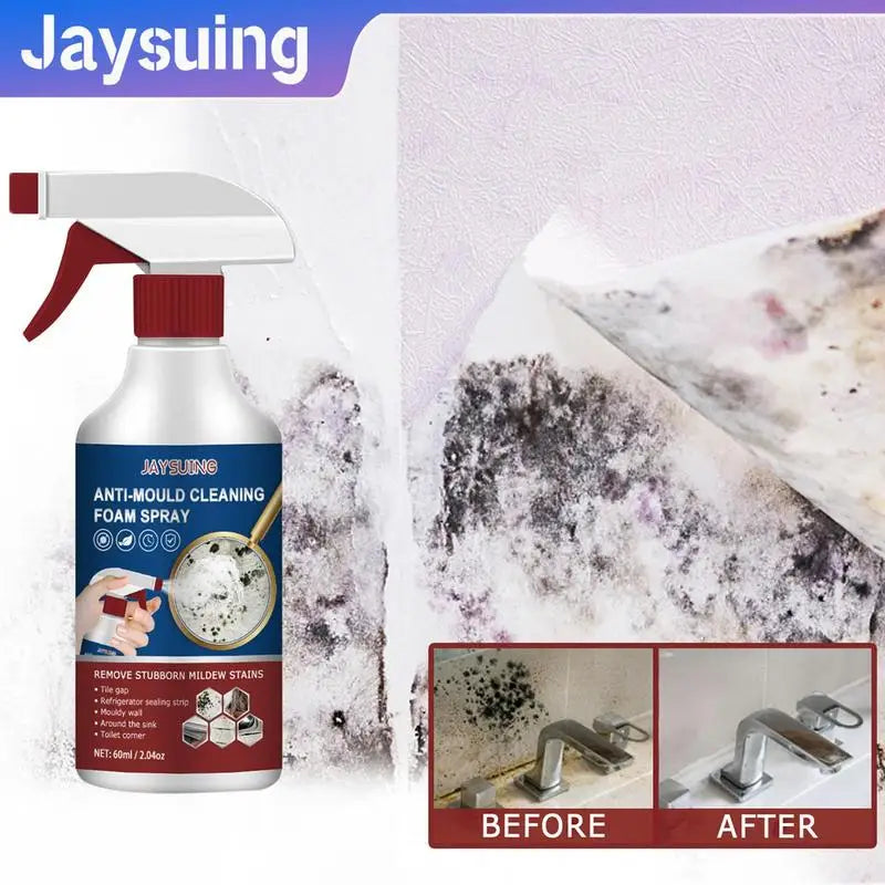 Mildew Remover Spray Ceiling mold Cleaning Agent Wall Floor Mould Stains Remover All-purpose Active Foam Mildew Cleaner