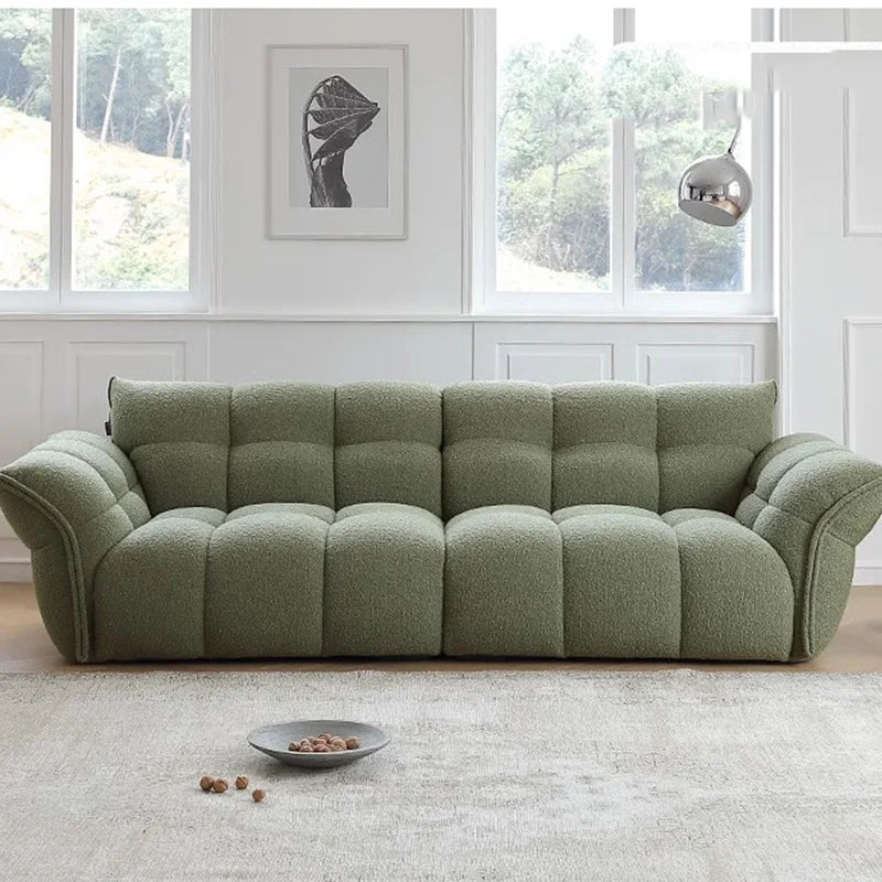 Design Green Living Room Sofas Modern Nordic Minimalist Lazy Living Room Sofas Luxury Sectional Fauteuil Salon Home Furniture