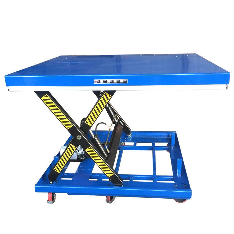 High Performance  Wheeled Portable Flexible Hydraulic Work Table for Constructions