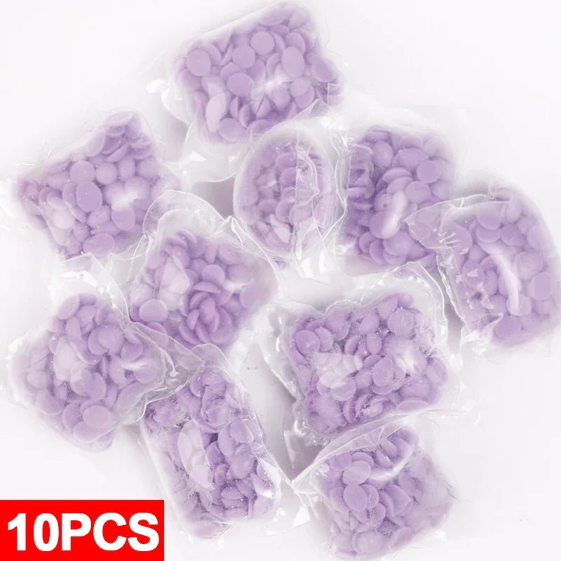 10/20/30Pcs Colorful Laundry Fragrance Beads Water Soluble Softener Pod Lasting Fragrance Protective Clothing Laundry Ball Gel