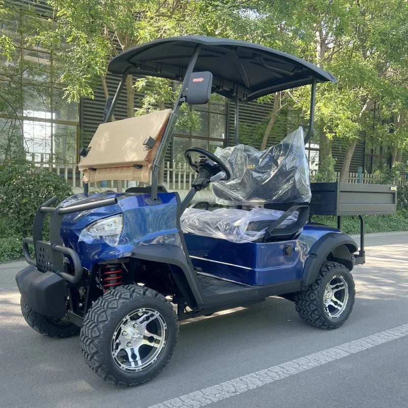 Color Optional Electric Golf Utility Tool Car Golf Housekeeping Car with Cargo Box 2 4 6 Seat Electric Buggy Golf Cart