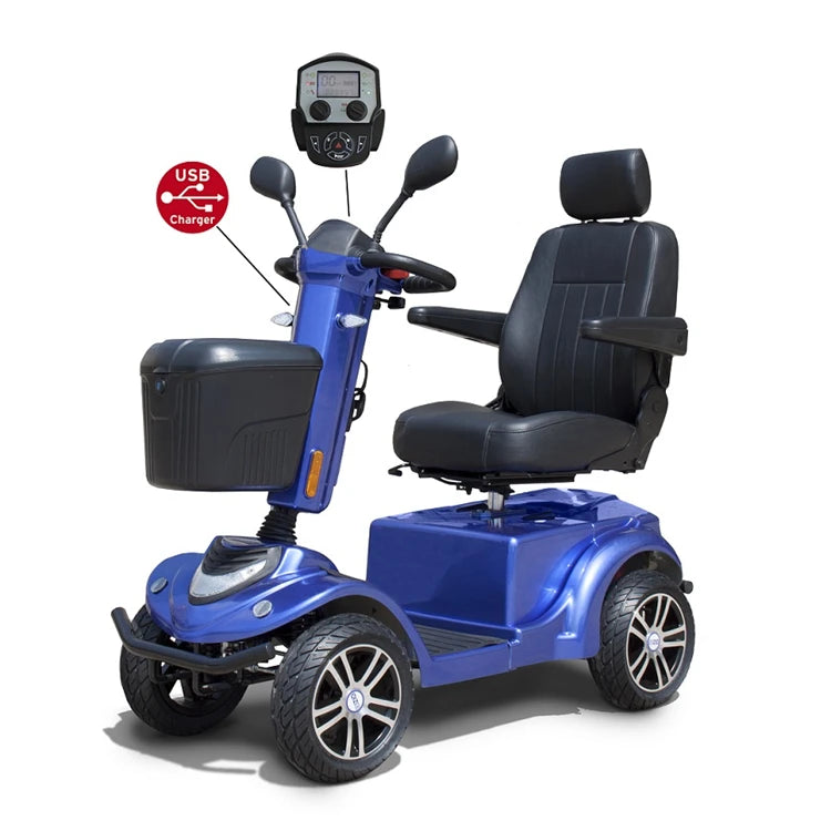 elderly mobility handicap electric scooters 4 wheel for the disabled heavy duty