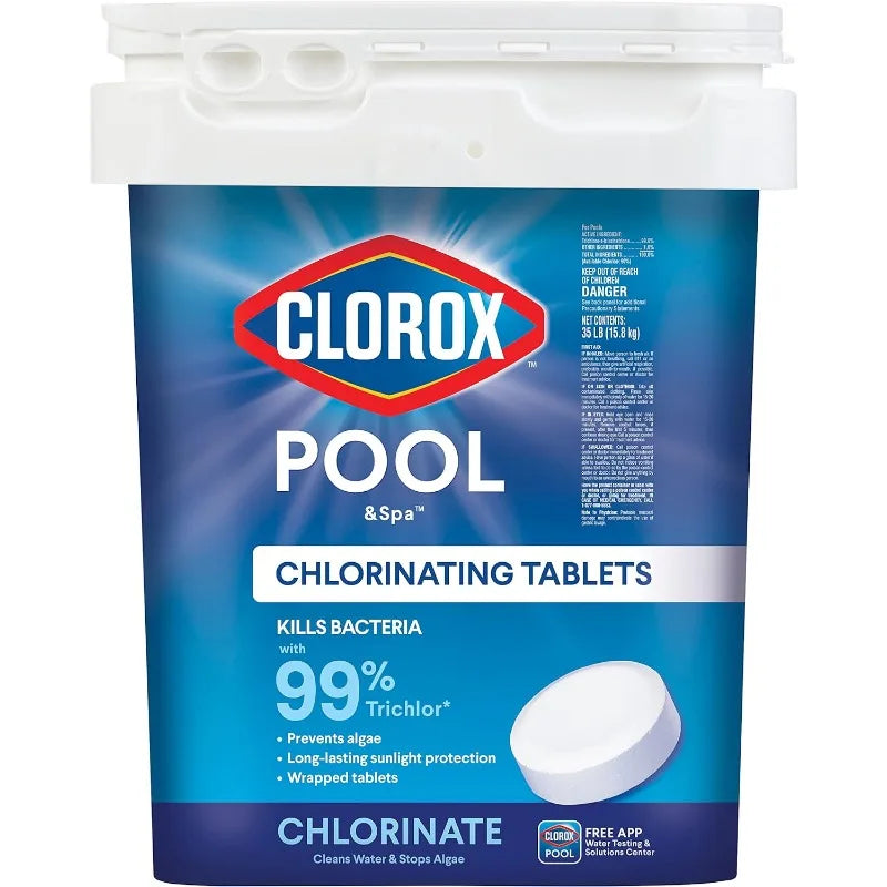 Clorox Pool&Spa Active99 3” Chlorinating Tablets 35 lb.