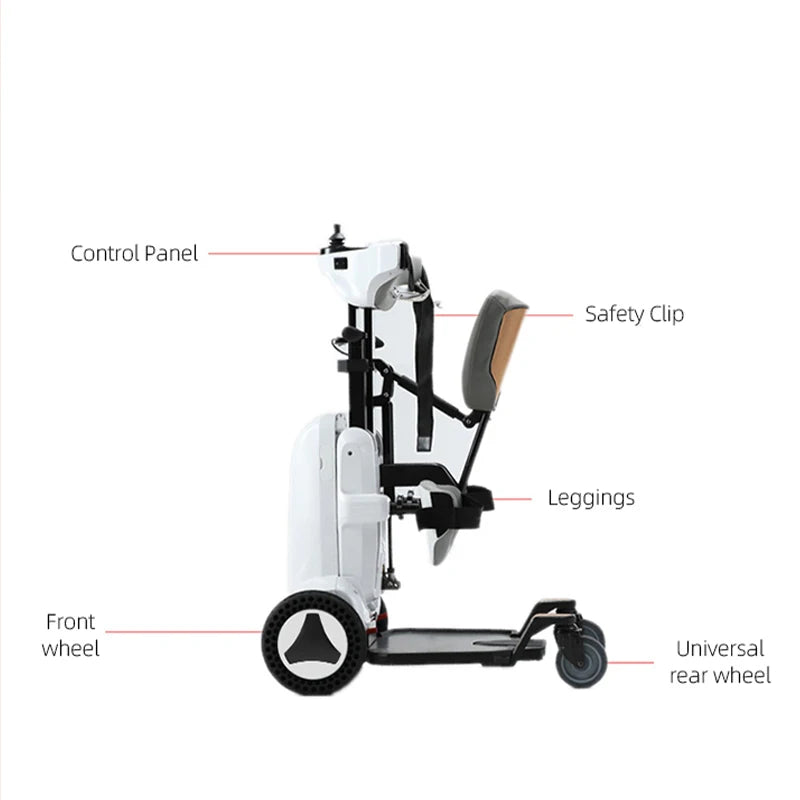 Disable Medical Equipment for leg training Rehabilitation center model use electric standing patient lift standing frame